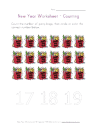 new year counting eighteen