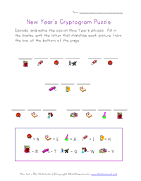 new years cryptogram puzzle