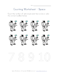 number eight worksheet