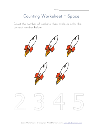 number 5 worksheet