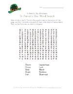 st patricks day word search