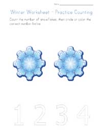 printable winter counting to 2