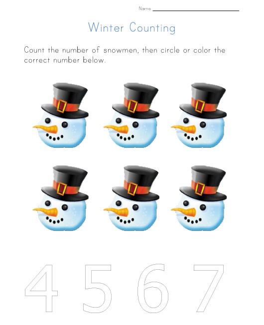 winter counting to six