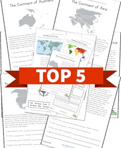 Top 5 1st Grade Geography Kids Activities