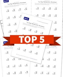 Top 5 3rd Grade 2 Digit Multiplication Kids Activities