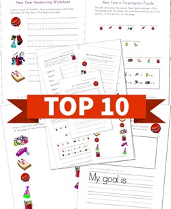 Top 10 New Year Preschool Kids Activities