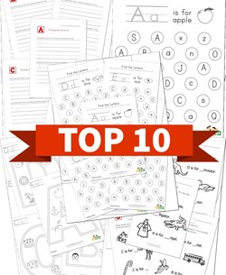 Top 10 Preschool Alphabet Kids Activities