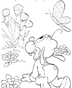 disney butterfly 16a coloring page