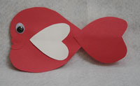 heart fish craft