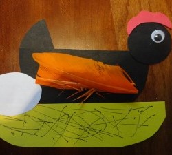 Hickety, Pickety, My Black Hen Nursery Rhyme Craft