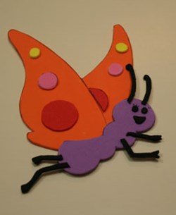 Madame Butterfly Craft for Kids