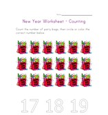 new year counting eighteen worksheet