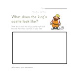 castle writing worksheet